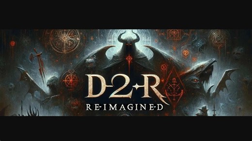 暗黑2重置版单机MOD Reimagined (D2RR) 召唤德HC开荒 普通A1&A2