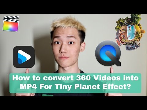 How to Convert GoPro Max 360 Videos into MP4 For Tiny Planet Effect
