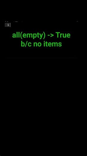 What Does All Function Do In Python