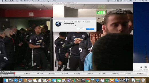 最流行的足球视频技分析软件之一 Sportscode 应用简介