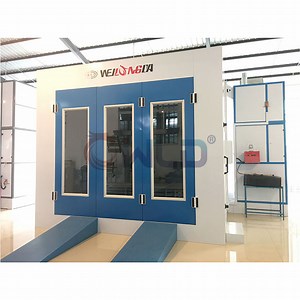[Hot Item] Wld8200 Car Spray Booth / Spray Paint Booth/Car Baking Oven Spray Booth for Car Bus Truck Painting Electric/Diesel Heating Car Paint Room Fully Glass Gate Car