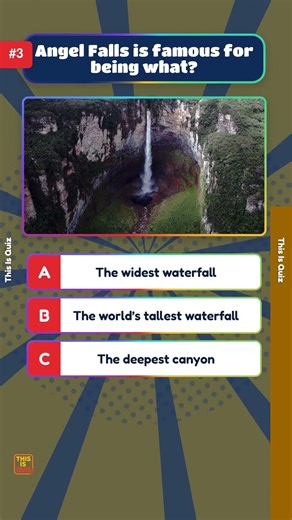Venezuela Quiz #2: Caribbean Sea, Bolívar, Angel Falls