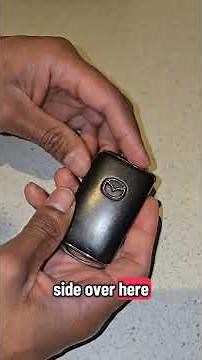 Mazda Emergency Key & Battery Replacement #mazda #diy