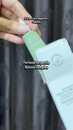 The Formularx Gentle Retinol /Retinol complex for sensitive skin /for beginner #retinol