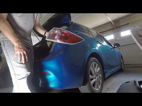 Remove Tail lights 2010 - 2013 Mazda 3
