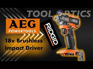A powerful impact driver from Ridgid | Featuring the AEG A18IDB30 /Ridgid R862301B