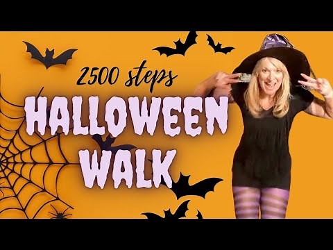 Halloween Walking Workout | Spooky Fun EDM Halloween Dance Workout