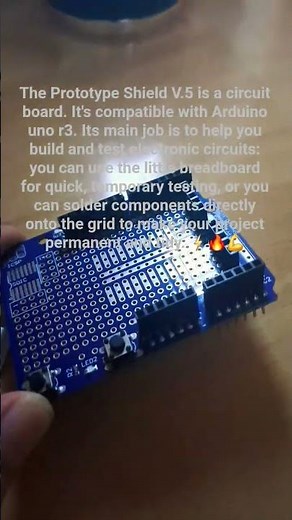 Do you use it? 😅 #Arduino #Shield #prototype #diy