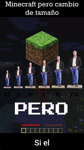 CADA VEZ QUE MUERA CAMBIO DE TAMAÑO! | Minecraft