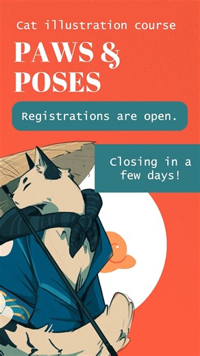 Tessa Nelissen on Instagram: "So what do you actually get with my paws and poses cat drawing course? 🐾 5 modules (5+ hours total) 🐱 30+ videos ✍️ And draw-along exercises attached to almost every video - Module 1 is called welcome and foundations. - Module 2 focuses on simplification and stylization. - Module 3 is about expressions, poses, and honestly other random things that I could not really fit into other modules, like how I would draw an outfit on a cat :'p - Module 4 discusses how I app