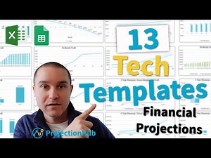 Financial Projection Templates for TECH STARTUPS & SCALEUPS (13 Templates!!)