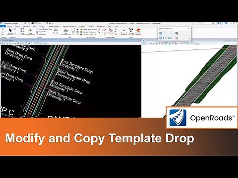 Tips for Corridor Modeling 05: Modify and Copy Template Drop