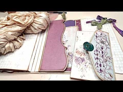 Decorative Edge Flip Pocket Page + Envelope Insert + More Flips and Pockets