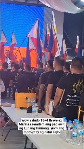 wow saludo 18+4 brave ex marines ramdam pag awit ng lupang hinirang lyrics ang m@matay ng dahil sayo