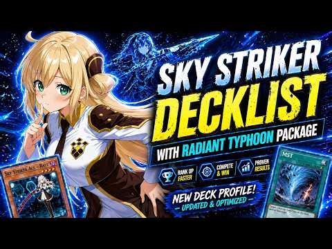 Master Rank 1 Sky Striker Insane Radian Typhoon Build - Yu-Gi-Oh: Master Duel
