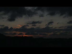 Time Lapse Of Sunset Over a Distant Cityscape HD | Free Stock Footage | ClipFreedom