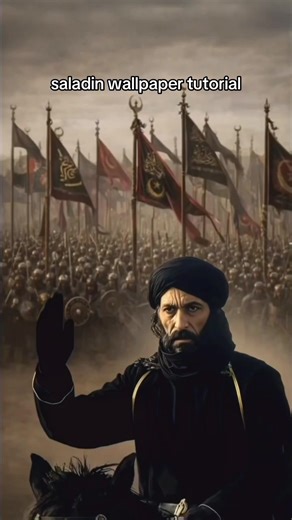 How to Create King Baldwin IV and Saladin Wallpapers
