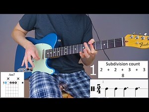 3 Essential Beginner Math Rock Strumming Patterns - 5/4 Time