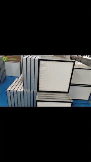 #cleanroomequipment #h13 #h14 #airfilter #Chineairfilter #MinipleatHEPAfilter