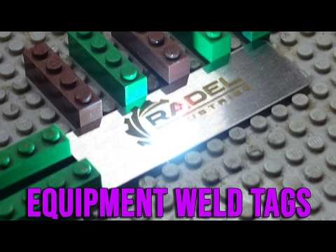 Equipment Weld Tags: Oil & Gas and Industrial Use