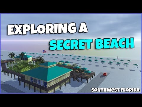 EXPLORING A SECRET BEACH Inside Southwest Florida Roblox