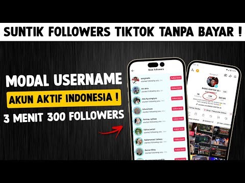 CARA MENAMBAH FOLLOWERS TIKTOK GRATIS - CARA CEPAT MEMPERBANYAK FOLLOWERS TIKTOK TANPA APLIKASI