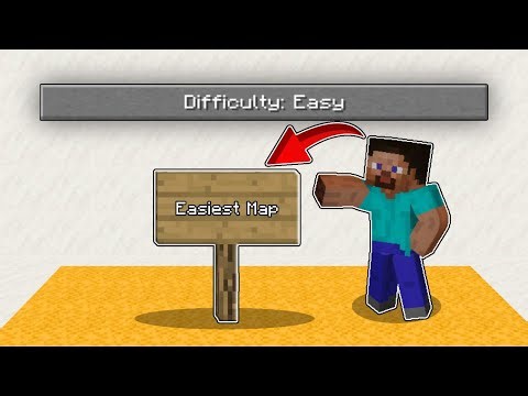 World's Easiest Map In Minecraft!