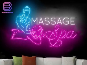 Custom Logo Neon Sign, Street Food Neon Light, Wall Light Retro, Fast Food Sign, Bar Decor , Spa Decor, Nail Decor - Etsy