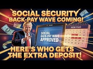 Surprise Social Security Back-Pay Wave – Extra Deposits Coming for Seniors & SSDI!