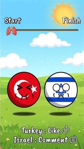 israel vs turkey who wins?🇮🇱🇹🇷 #historyballs #countryballs