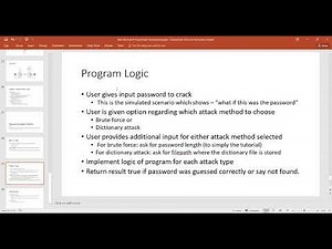 Password Cracker Tutorial implemented in Python