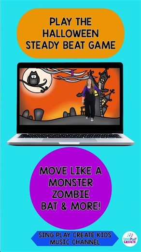 🎃 Halloween Steady Beat Body Percussion Game 👏