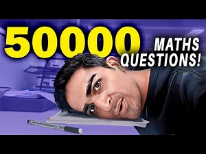 I Solved 50000 Maths Questions and here's what I learnt...