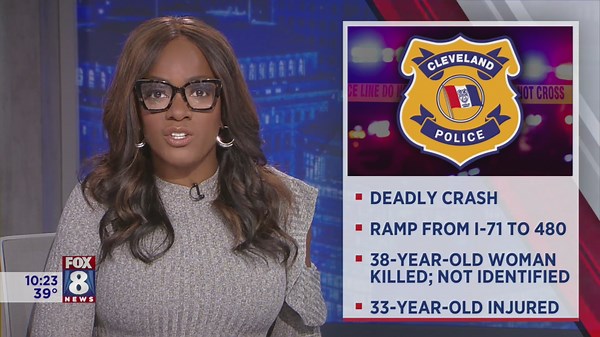 Deadly I-480 ramp crash in Cleveland