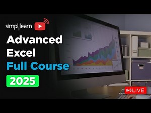 Advanced Excel Full Course 2026 | Advanced Excel Tutorial | Advanced Excel Course | Simplilearn