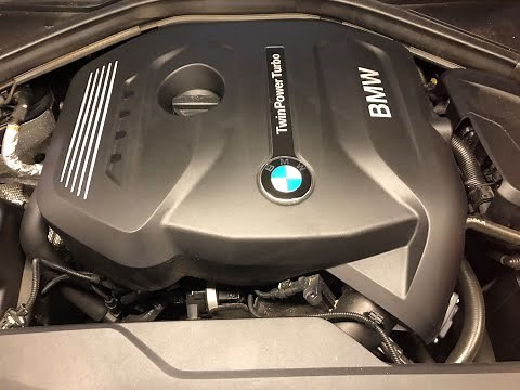 BMW F30 330i Oil Change B46 Twin Turbo 2.0 (2017)