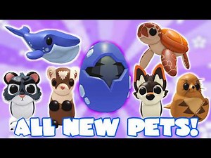 ALL Endangered Egg Pets! | Adopt Me Roblox NEW Egg Update | Riivv3r