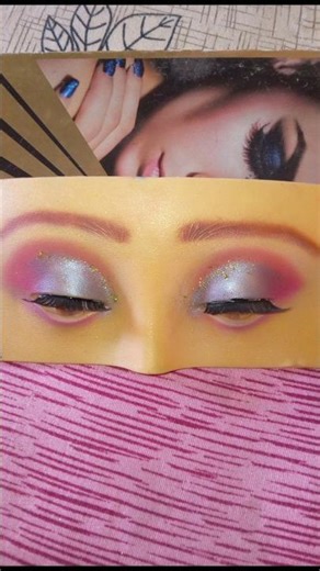 Beautiful eye makeup 🤩 #trendingmakeup #eyemakeup #youtubeshorts ##viralshorts #minivlog