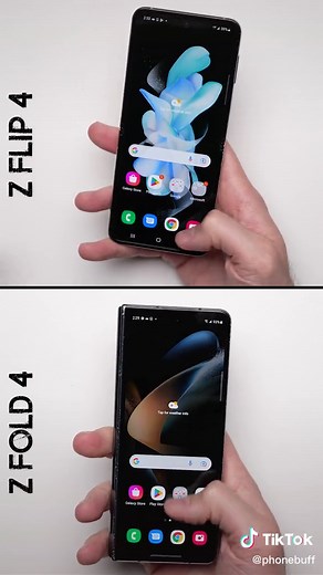 Samsung Galaxy Z Fold 4 vs. Z Flip 4 Drop Test Results