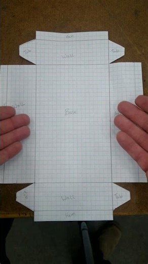 Simple paper box | How to make a paper box! All you need is paper ruler scissors pencil
