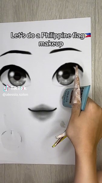 Roblox Face Makeup ASMR #robloxedit #robloxface #robloxmakeup #makeup #makeupasmr #asmr @Alessia’s Salon