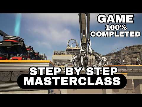How to 100% the Final Phase & achievements | Satisfactory 1.0 Masterclass