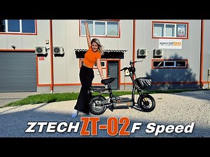🛵 ZTECH ZT 02 elektromos robogó bemutató videó ❗️🤩