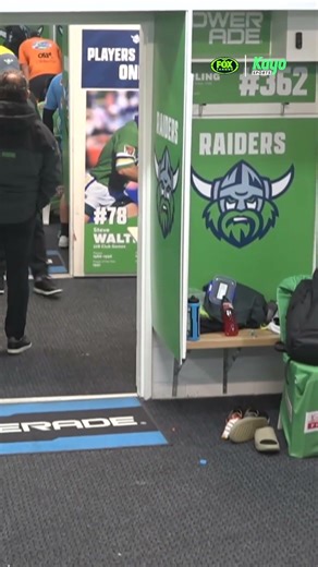 A few words were exchanged... 👀 #NRL