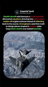 Stealth Aircraft Were Born From Soviet Math #shorts #history