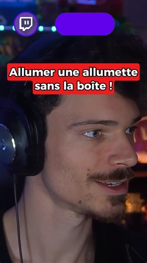 Comment allumer une allumette sans sa boîte ? 🔥 #asmrfr