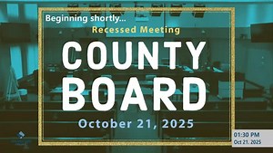 Arlington County Board Recessed Meeting - October 21, 2025