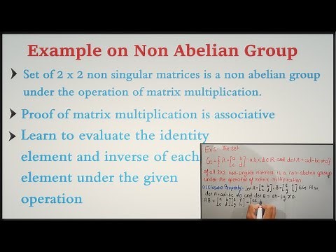 Group Theory| Lecture 12| Example on Non abelian group |Theta Classes