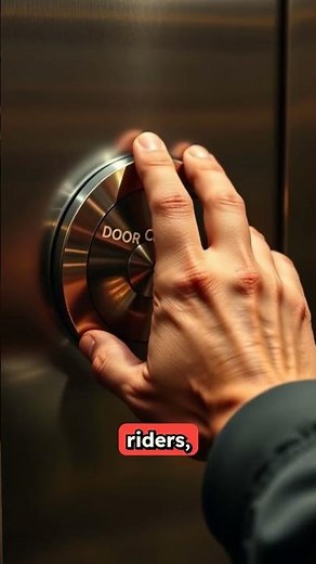 The Elevator Close Button is a LIE - Here's Why It Doesn't Actually Work