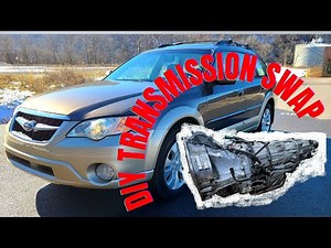 You can remove a Subaru Transmission in your driveway with like no proper equipment at all